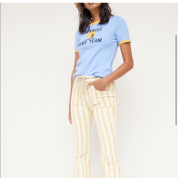 NWT sunrise surf graphic tee Anthropologie - Picture 2 of 7